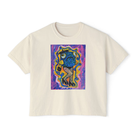 Reverse Mermaid- Women's Boxy Tee
