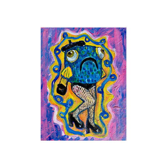 Reverse Mermaid - Fine Art Posters