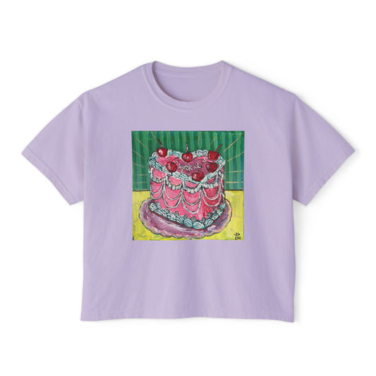 Fuck it Cake- Women's Boxy Tee
