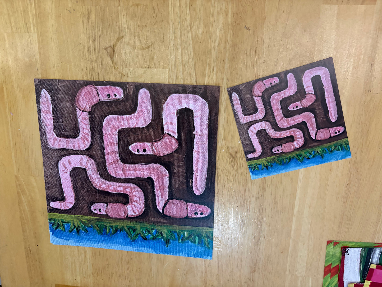 Worm Party Print