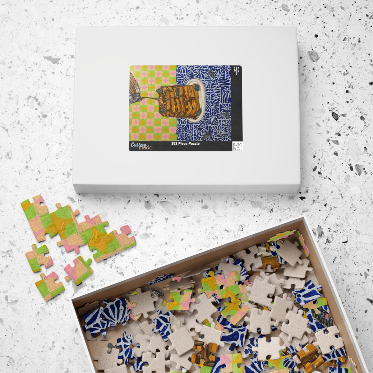 Rolly-Polly Waffles Puzzle (110, 252, 520, 1014-piece)