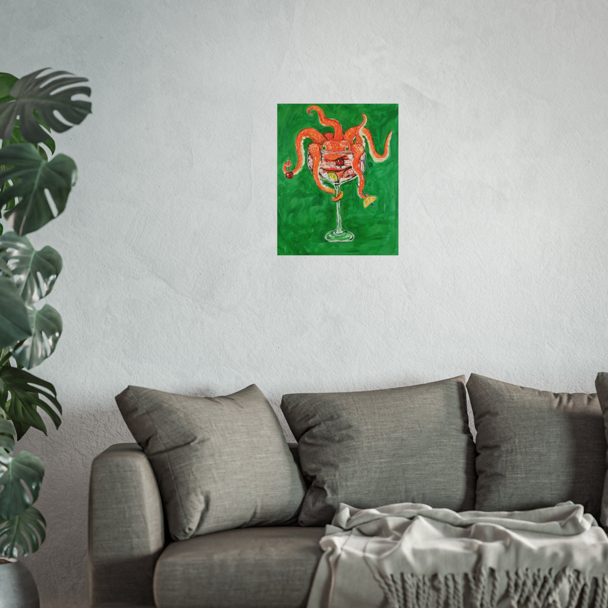 Coup Octopus - Fine Art Posters