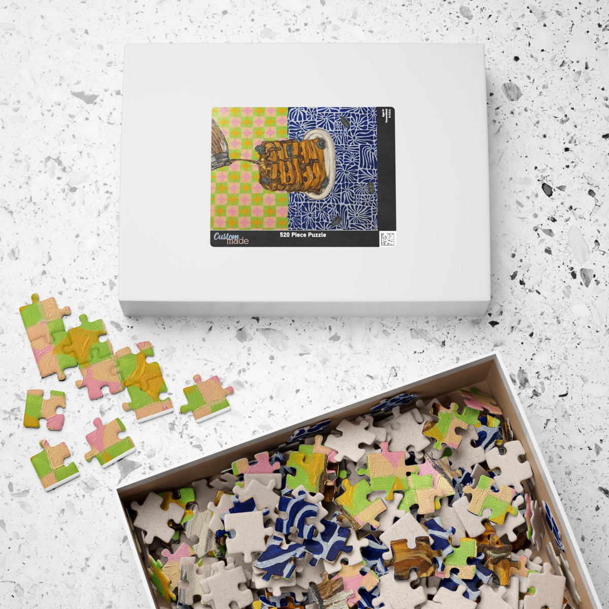 Rolly-Polly Waffles Puzzle (110, 252, 520, 1014-piece)