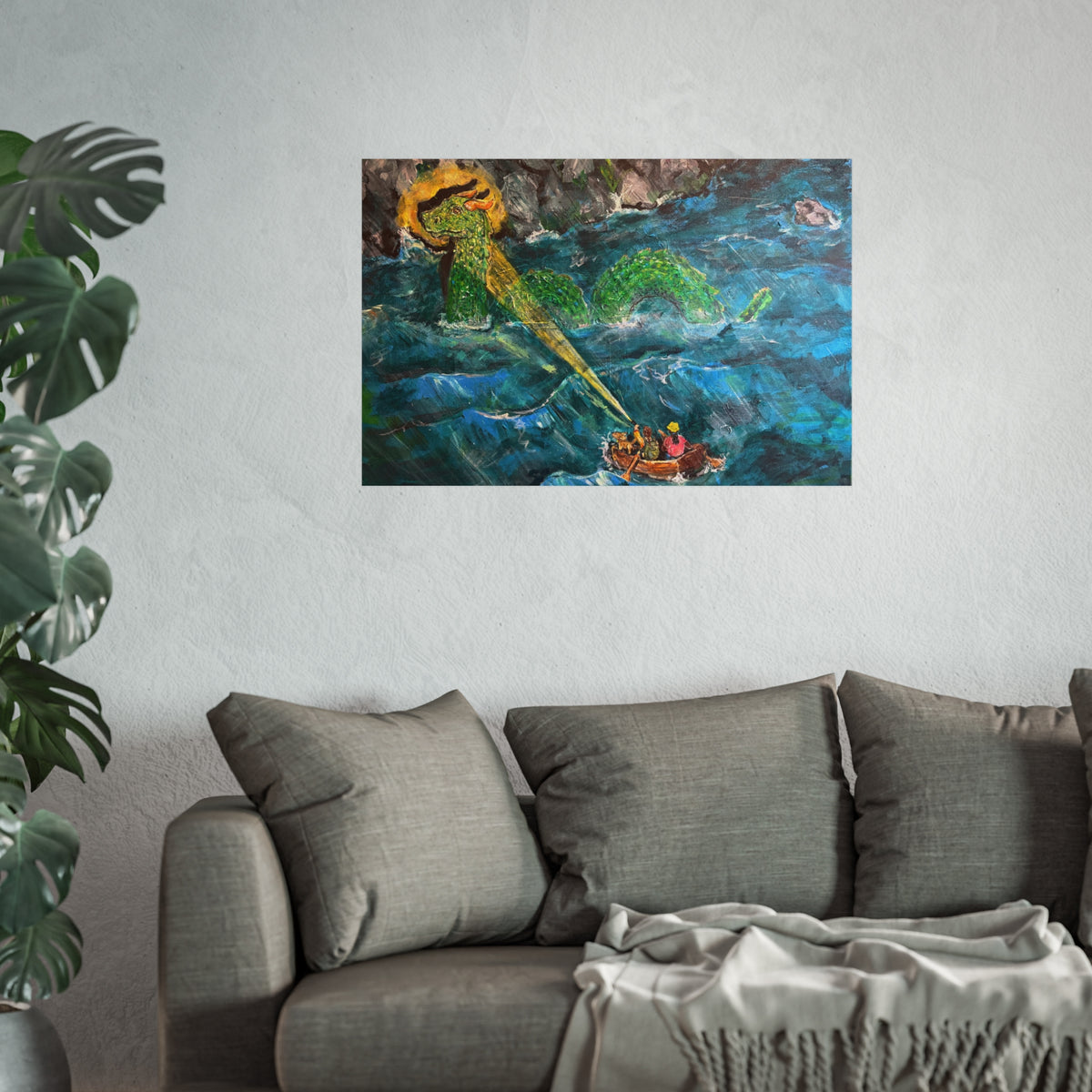 Sea Monster- Fine Art Poster