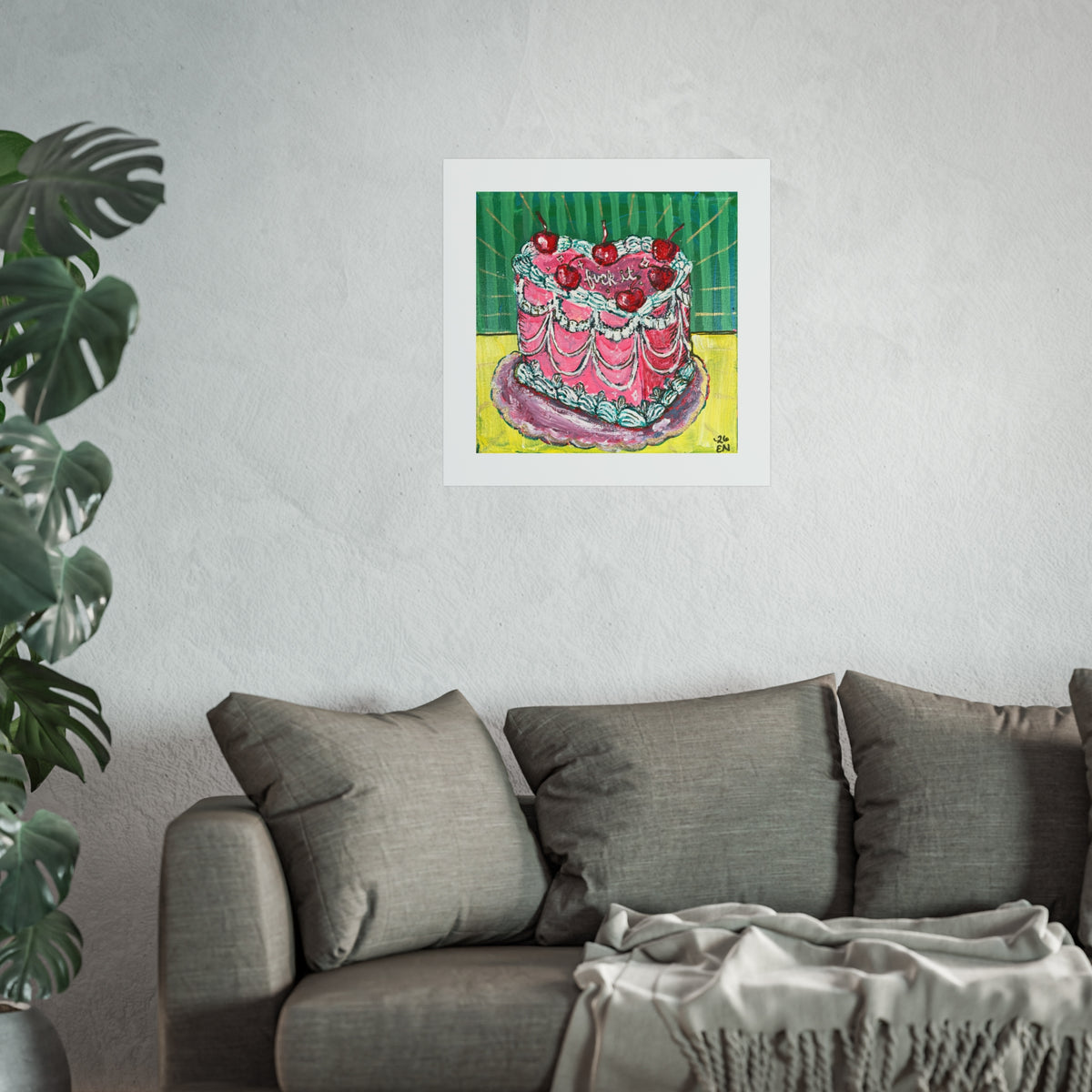 Fuck it Cake- Fine Art Posters