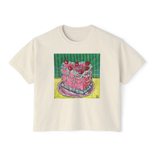 Fuck it Cake- Women's Boxy Tee