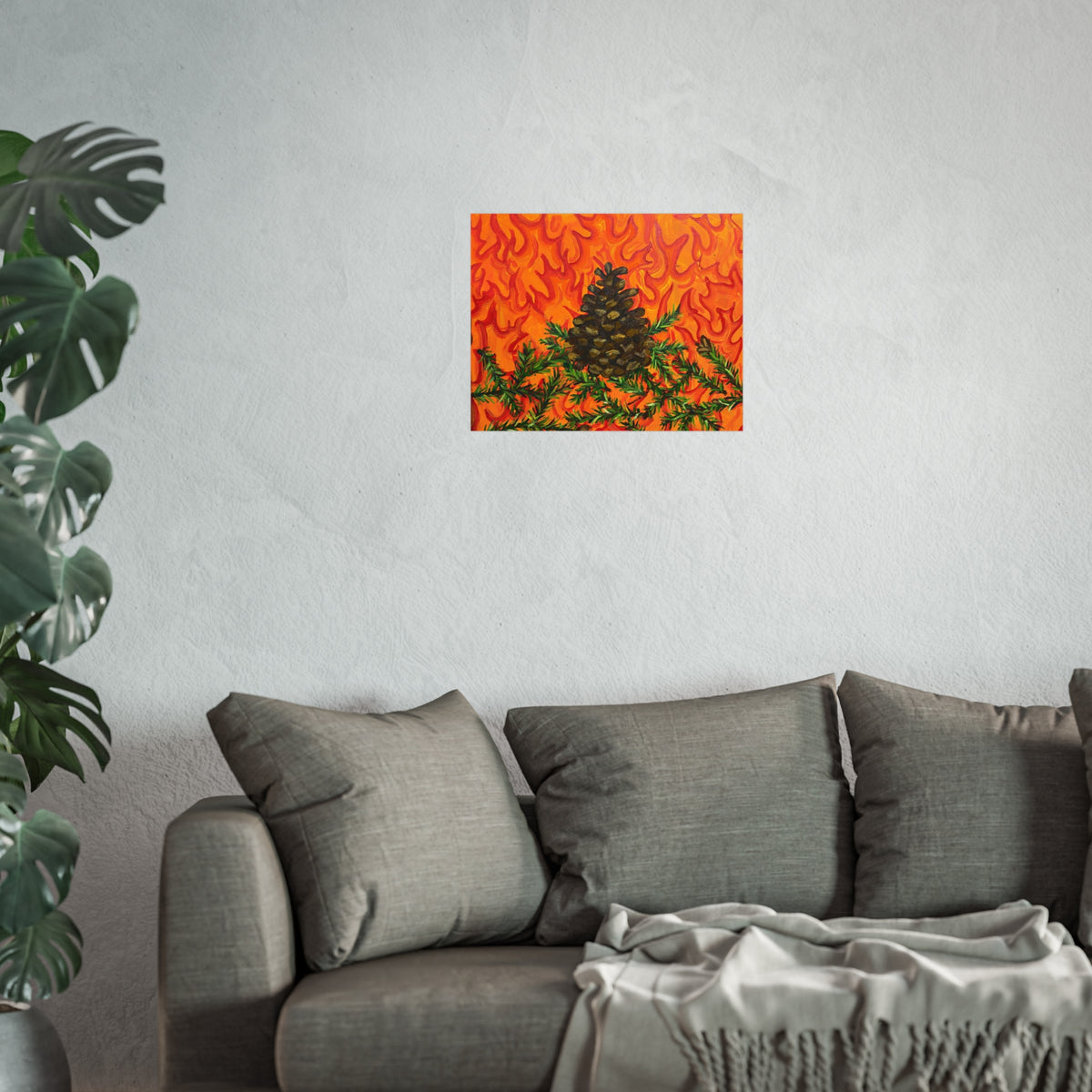 Lodge-Pole Pine Cone- Fine Art Posters