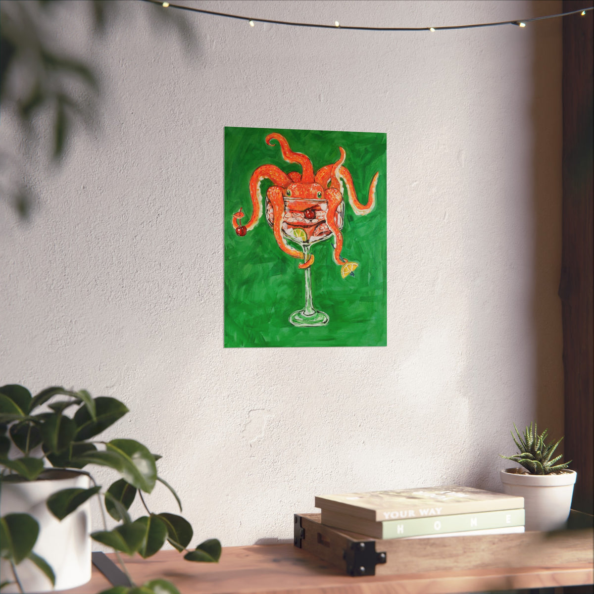 Coup Octopus - Fine Art Posters