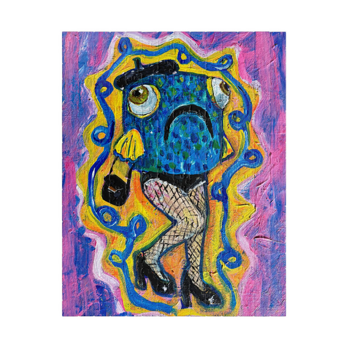 Reverse Mermaid Puzzle (110, 252, 520, 1014-piece)