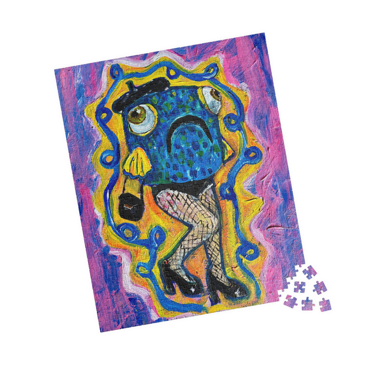 Reverse Mermaid Puzzle (110, 252, 520, 1014-piece)