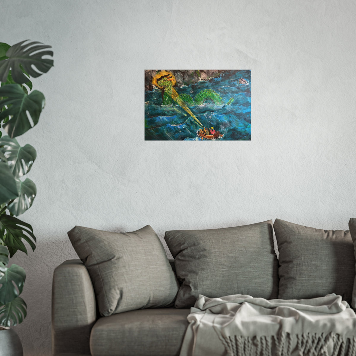 Sea Monster- Fine Art Poster
