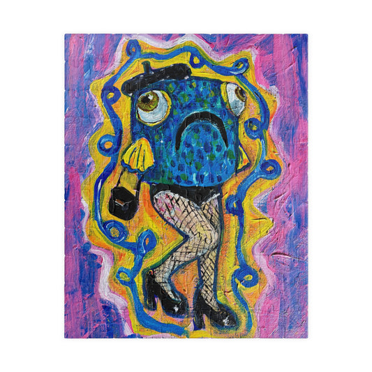 Reverse Mermaid Puzzle (110, 252, 520, 1014-piece)