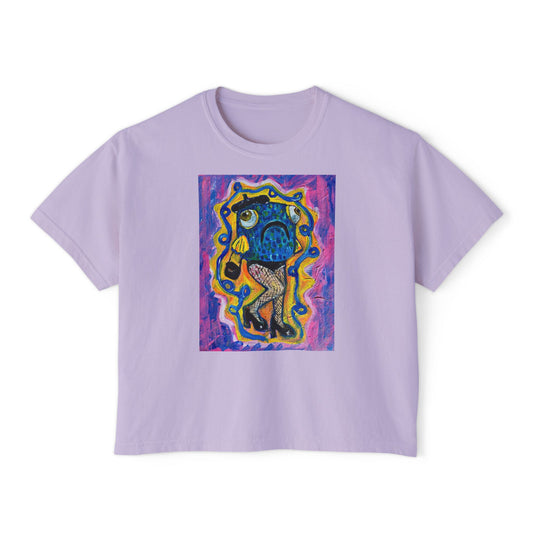 Reverse Mermaid- Women's Boxy Tee