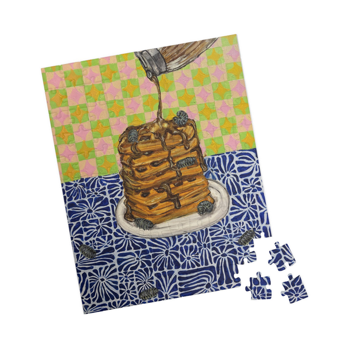 Rolly-Polly Waffles Puzzle (110, 252, 520, 1014-piece)