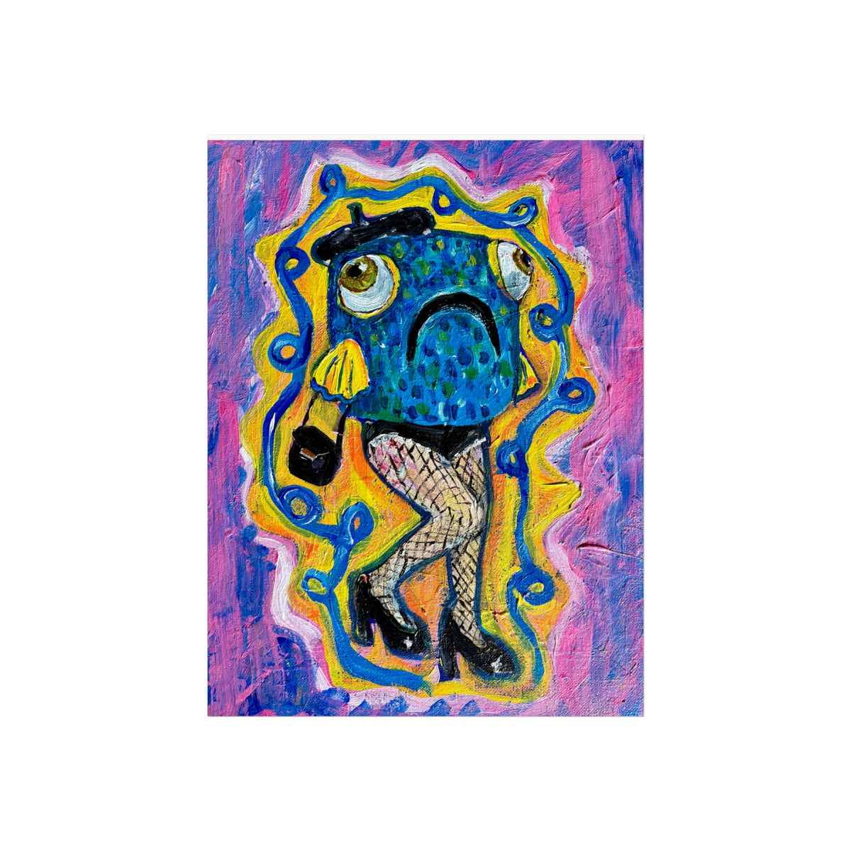 Reverse Mermaid - Fine Art Posters