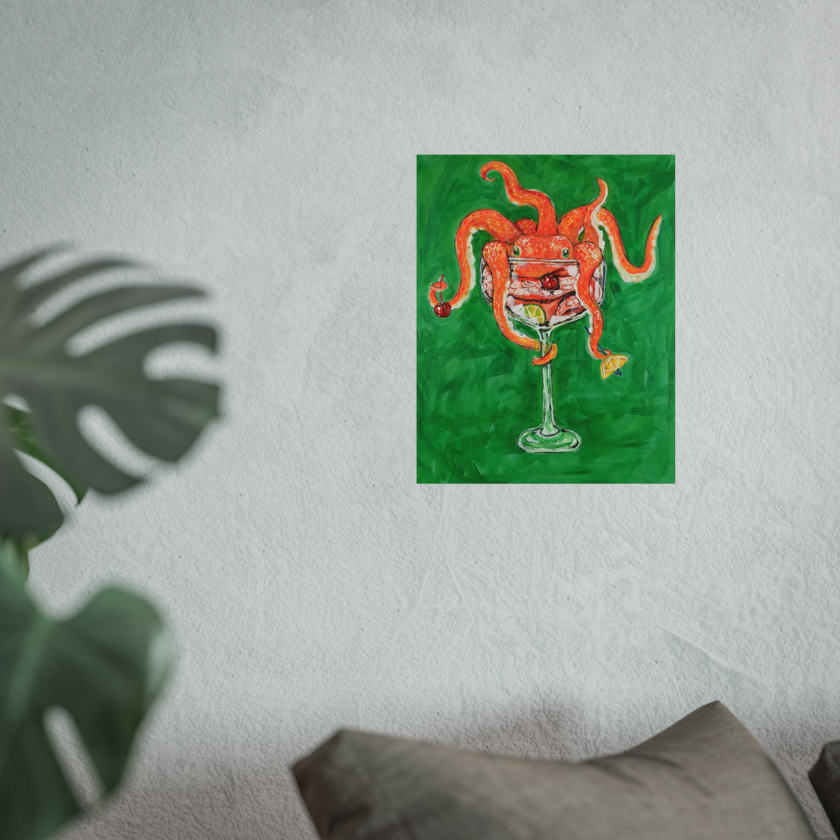 Coup Octopus - Fine Art Posters