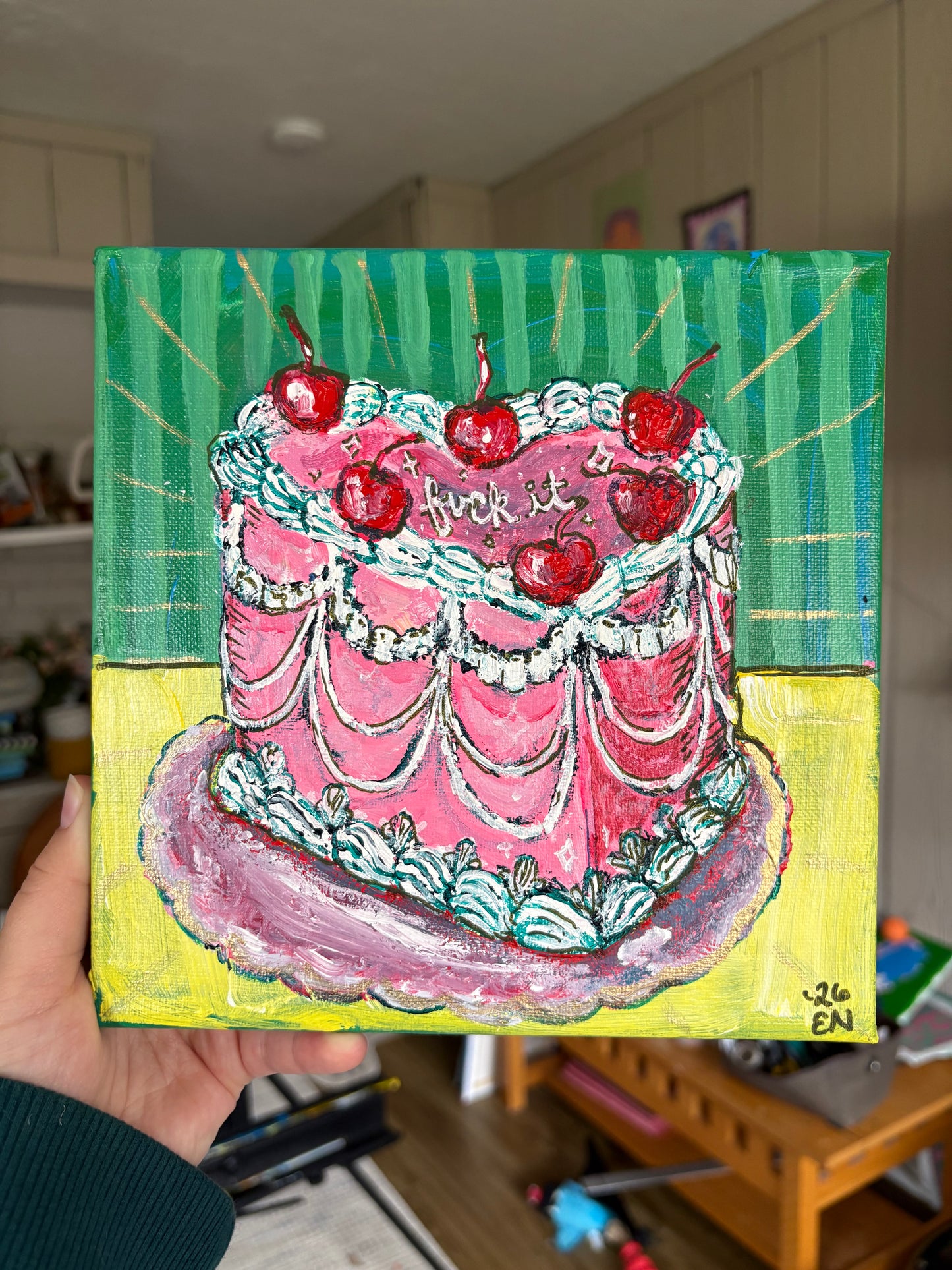Fuck it cake original