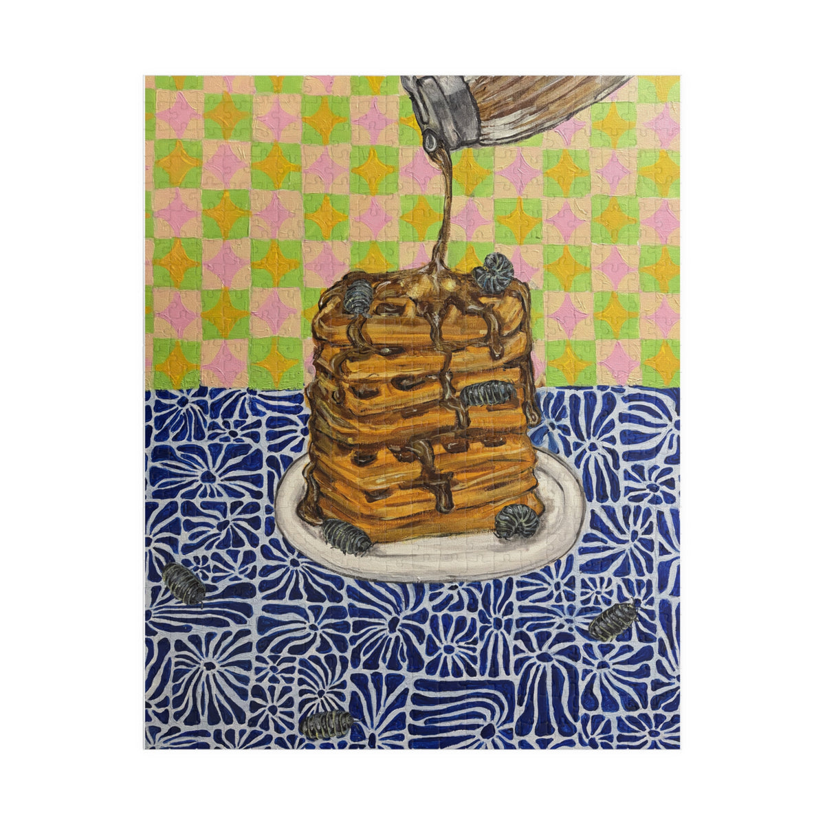 Rolly-Polly Waffles Puzzle (110, 252, 520, 1014-piece)