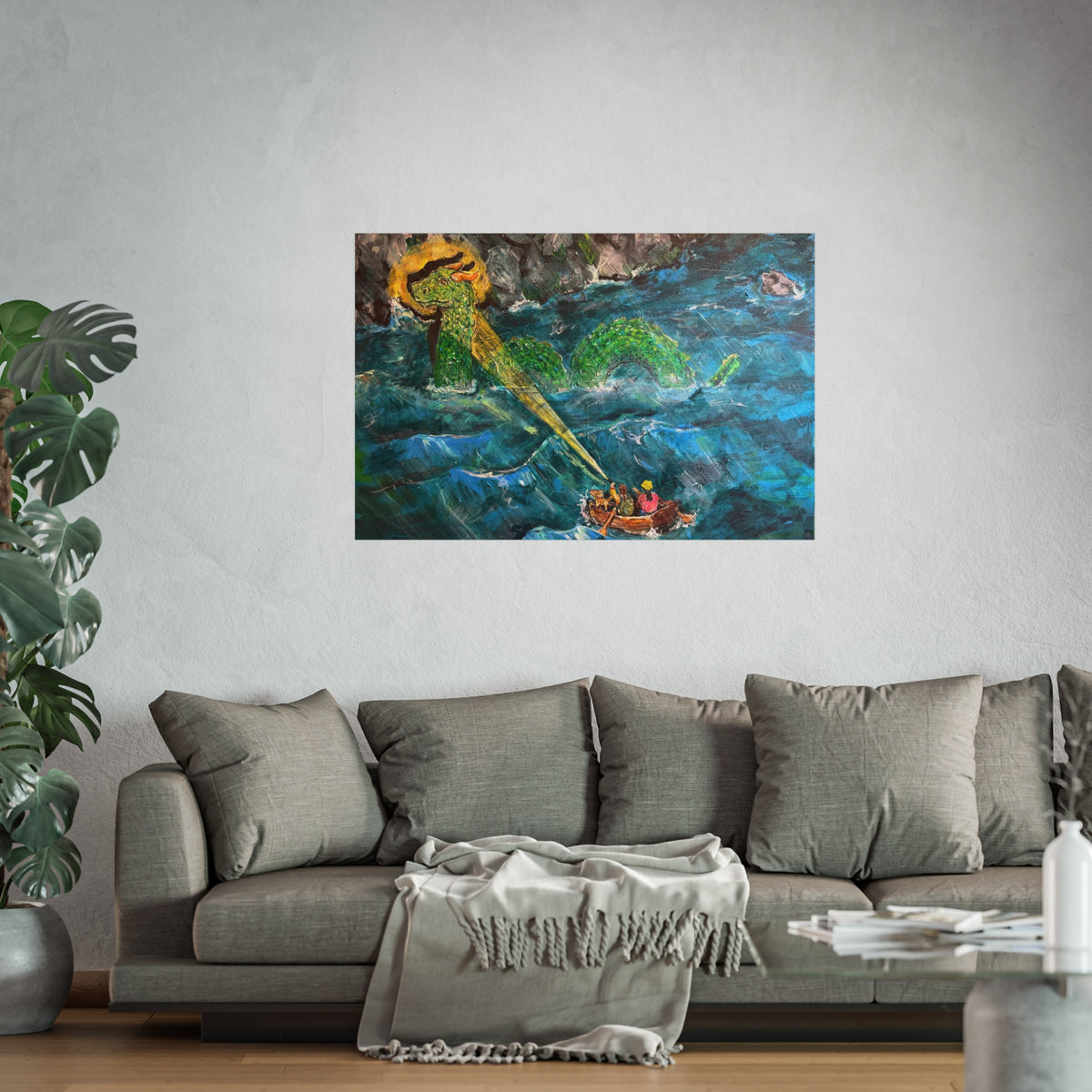 Sea Monster- Fine Art Poster