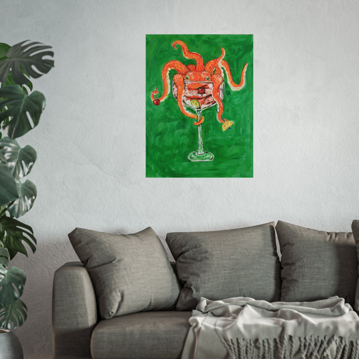 Coup Octopus - Fine Art Posters