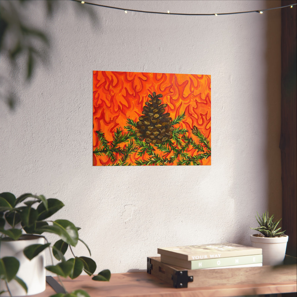 Lodge-Pole Pine Cone- Fine Art Posters