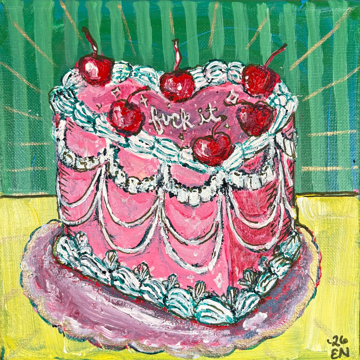 Fuck it cake original