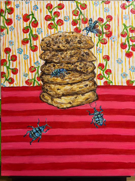 Weevil Cookies Original Painting