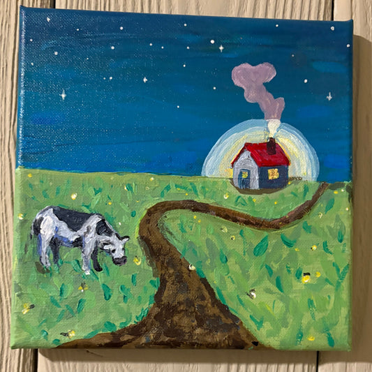 Quiet cow